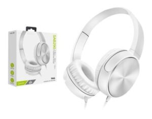 AURICULARES ESTEREO CON CABLE JACK 12M SAB290 BLANCO Mayoristas Cobocalleja AURICULARES ESTEREO CON CABLE JACK 12M SAB290 BLANCO