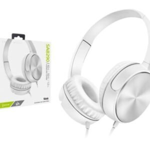 AURICULARES ESTEREO CON CABLE JACK 1.2M SAB290 BLANCO