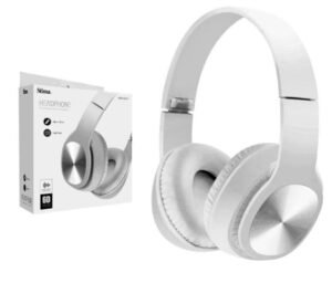 AURICULARES PLEGABLES CON MANOS LIBRES SABA21 BLANCO Mayoristas Cobocalleja AURICULARES PLEGABLES CON MANOS LIBRES SAB A21 BLANCO