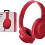 AURICULARES CON CABLE JACK 3.5MM ROJO