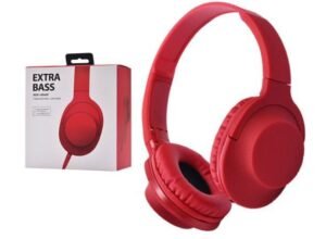 AURICULARES CON CABLE JACK 35MM Mayoristas Cobocalleja AURICULARES CON CABLE JACK 35MM ROJO