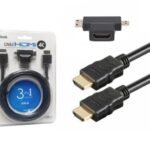 CABLE HDMI CON ADAPTADOR MINI/MICRO HDMI 4K SCH-8305