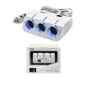 ADAPTADOR MECHERO 2XUSB +2USB SAC-6349