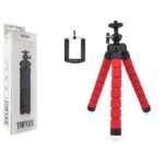 TRIPODE FLEXIBLE 175MM STP-9307ROJO