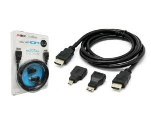 cable hdmi con adaptador minimicro hdm 15 mini micro hdmi