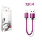 CABLE LIGNTING 25 CM /METAL ROSA-855063
