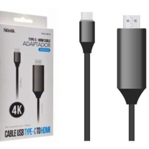 CABLE MHL-USB TIPO -C A HDMI MACHO V1.4 DE 2 METROS