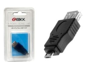 ADAPTADOR USB A MICRO USB EUS1021 Mayoristas Cobocalleja ADAPTADOR USB A MICRO USB EUS 1021