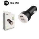 CARGADOR COCHE DUAL USB 2.1A SCC-3508