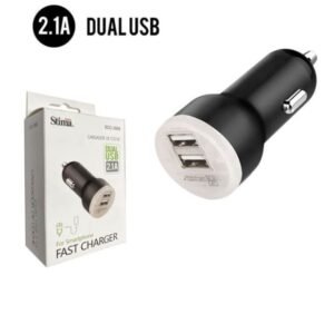 CARGADOR COCHE DUAL USB 2.1A SCC-3508