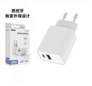 CARGADOR RAPIDO 20W CON USBC Mayoristas Cobocalleja CARGADOR RAPIDO 20W CON USB C