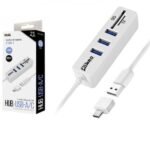 LECTOR DE TARJETA 2 EN 1 USB/C+USB/A. SLC-8955