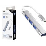 ADAPTADOR TYPE -C A USBX4 TYPE -C SHB-A293B