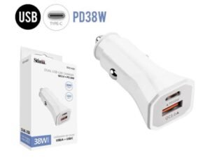 cargador coche usbc+usba pd38w scc321 Mayoristas Cobocalleja cargador coche usbc+usba pd38w scc 321