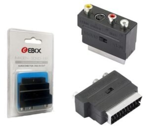 ADAPTADOR SCARTM A 3RCAMINI 4P JACKH AV 0013