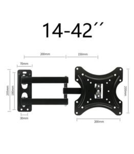 SOPORTE DE TV DE PARED ARTICULADO CP3025 Mayoristas Cobocalleja SOPORTE DE TV DE PARED ARTICULADO CP3025
