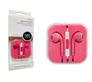 AURICULARES CON MANOS LIBRES 35MMJACK ROSA Mayoristas Cobocalleja AURICULARES CON MANOS LIBRES 35MMJACK ROSA