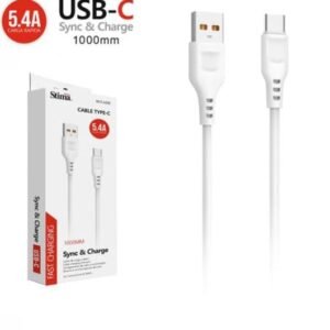 CABLE TYPE-C A TYPE-C 5.4A CARGA RAPIDA SCT-A242