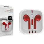 AURICULARES CON MANOS LIBRES 3.5 MM JACK ROJOS