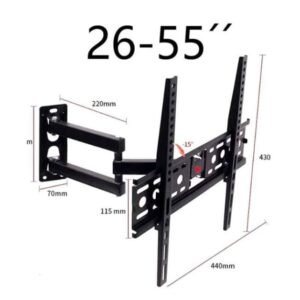 SOPORTE TVDE PARED ARTICULADO 26-55 " 2814