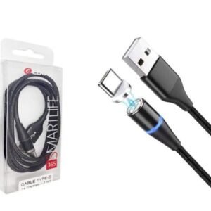 CABLE USB-C 1M/3A/METAL/CON LUZ/IMAN TYPE-C 975990