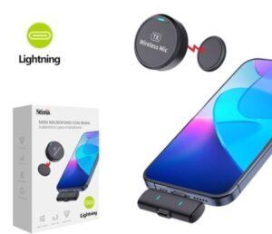 MICROFONO INALAMBRICO CON IMAN LIGHTNING SMC-A436