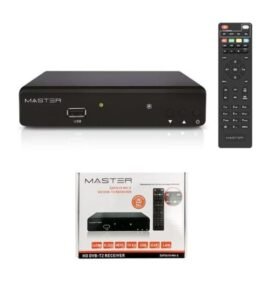 MASTER SINTONIZADOR DVBT2 RECEPTOR DIGITAL TERRETRE HD1080PH265 Mayoristas Cobocalleja MASTER SINTONIZADOR DVB T2 RECEPTOR DIGITAL TERRETRE HD1080PH265