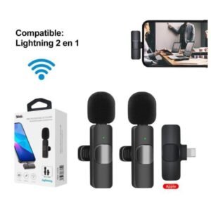 MINI MICROFONO PARA LIGHTNING 2 EN 1 SMC-A401