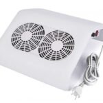 ASPIRADOR DE UÑAS DOBLE VENTILADOR BLANCO