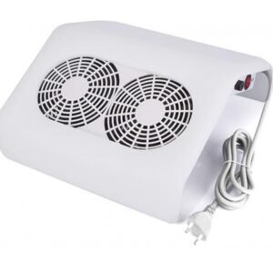 ASPIRADOR DE UÑAS DOBLE VENTILADOR BLANCO Mayoristas Cobocalleja ASPIRADOR DE UÑAS DOBLE VENTILADOR BLANCO