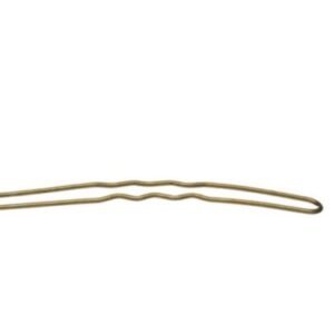 BOL.10 HORQUILLAS BRONCE CURVA.MOÑO ONDUL.75MM REF:04535