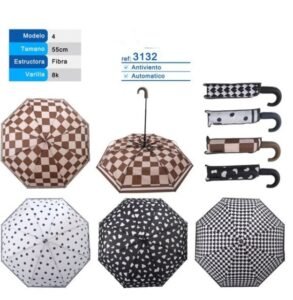 PARAGUAS AUTOMATICO ANTI VIENTO