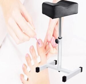 APOYA PIES PEDICURA PROFESIONAL COLOR NEGRO