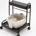 CARRO PARA PEDICURA COLOR NEGRO