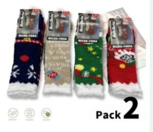 CALCETINES NAVIDEÑOS 84155 Mayoristas Cobocalleja CALCETINES NAVIDEÑOS 84155