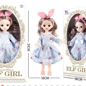 Muñeca grande con lazo