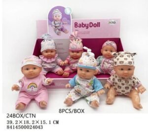 Expositor Baby Doll PIJAMA 8PCS Mayoristas Cobocalleja Expositor Baby Doll PIJAMA 8PCS