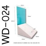 Expositor metacrilato sobremesa ideal para auriculares c/trasera