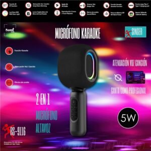 Micrófono Altavoz 2en1