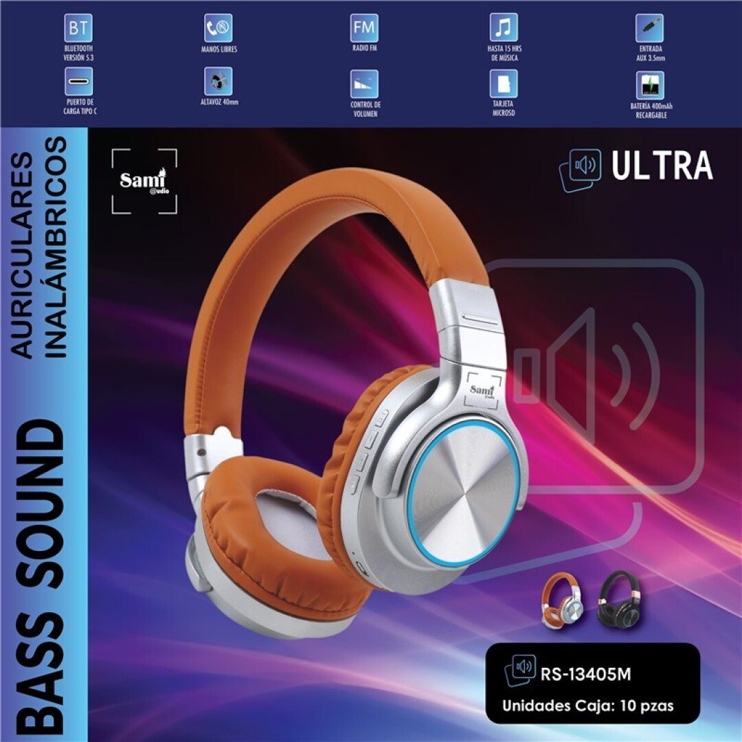 Auriculares inalámbricos RS-13405M