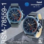 Reloj Sami Chronograph hombre red piel IP WR30M AZ Referencia: RSM-78559-1