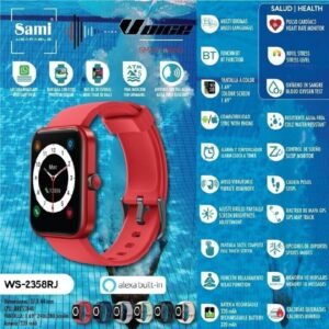 Reloj Sami Wearable Voice 5ATM WS‑2358RJ