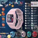 El Reloj infantilSmartband SPACE rosa