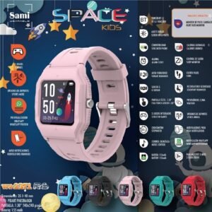 El Reloj infantilSmartband SPACE rosa