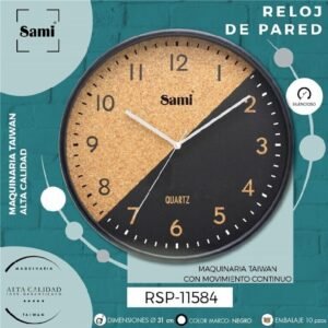 reloj de pared bicolor Mayoristas Cobocalleja reloj de pared bicolor