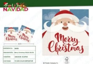 Servilletas merry chrismas