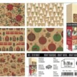 papel de regalo navideño 70*200