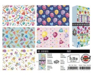 PAPEL DE REGALO PARTY 70*200