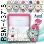 Conjunto Sami sra reloj pu c/bisuteria flor