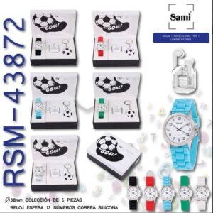 reloj cadete+ auricular + llavero balón RSM-43872
